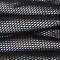 Basic Black-Iridescence Famous Maker Bonded Stiff 3D Mesh Fabric By the Yard